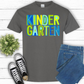 Green and Blue Print Grade Level T Shirt