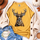 Blingy Deer Short/Long Sleeve Shirt