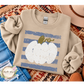 Distressed Pumpkin Sweatshirt