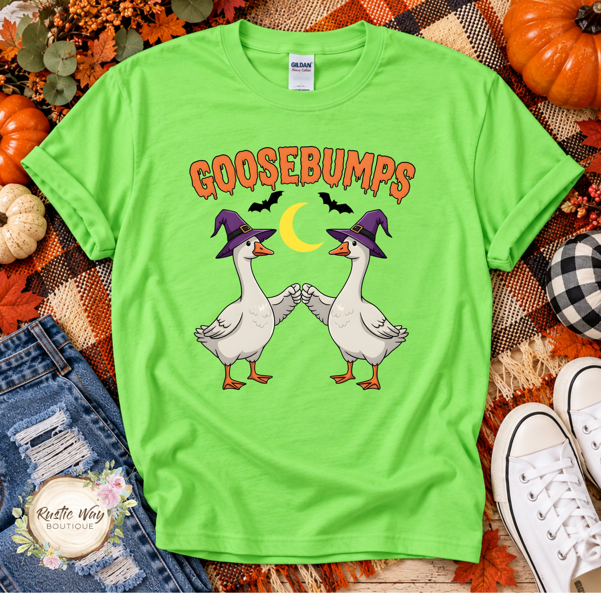 Goosebumps Halloween Short/Long Sleeve Shirts (Youth or Adult)
