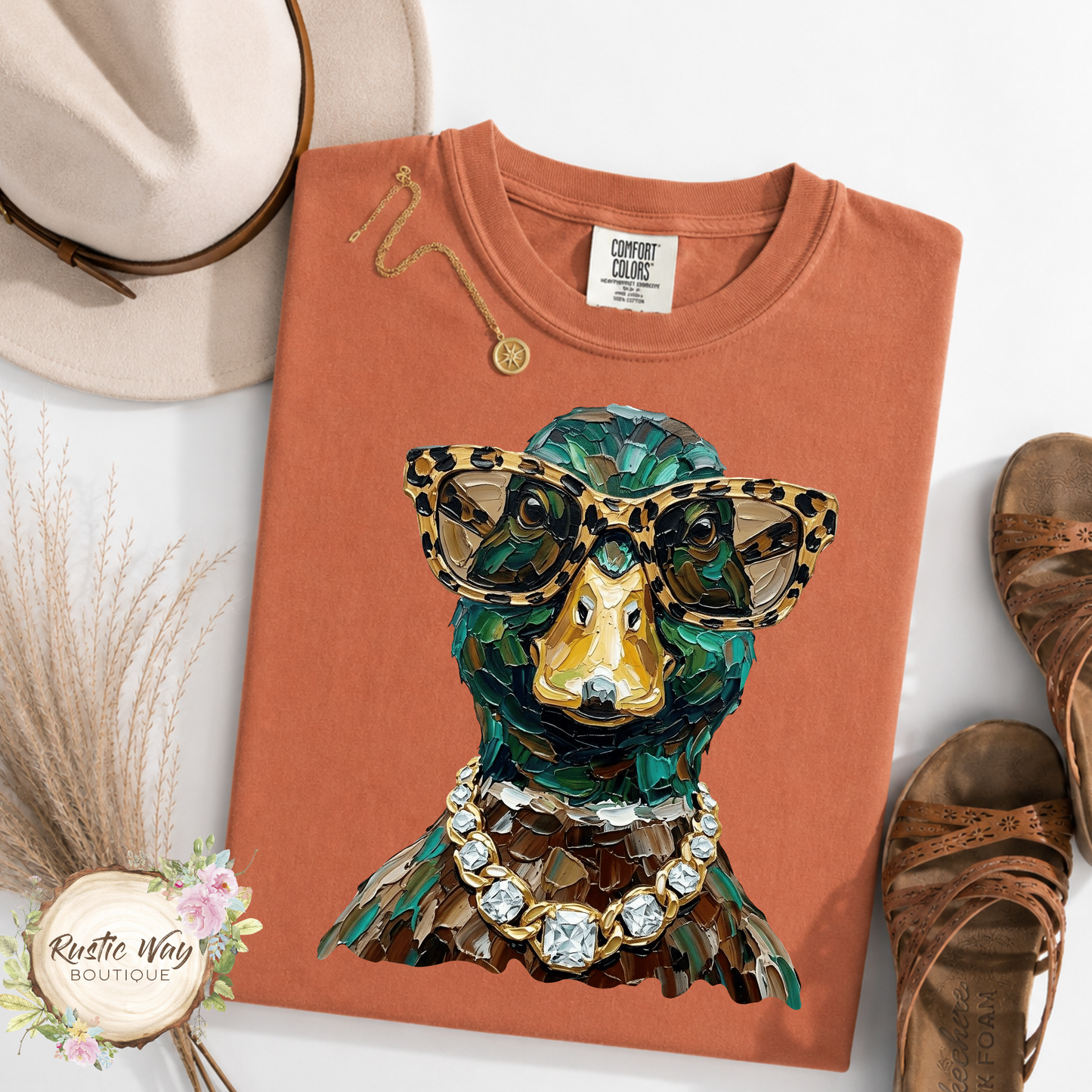 Blingy Mallard Short/Long Sleeve Shirt