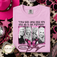 Find Out Who You Are and Do It On Purpose Dolly Memorial T Shirt (Youth & Adult)
