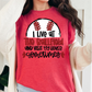 I Live At The Ballfield Baseball T Shirt