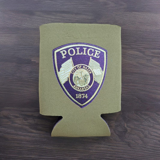 Hazen PD Koozie