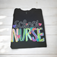 School Nurse Colorful Doodle T shirt