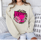 Hornets Pink Out Football Sweatshirt (adult)