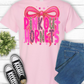 Pink Out Hornets Bow T Shirt
