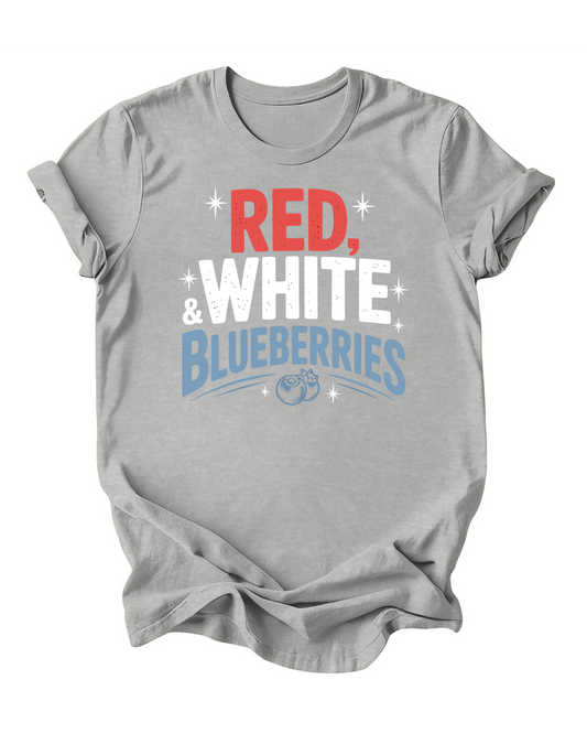 Red White & Blueberries T Shirt