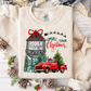 Custom Small Town Christmas Short/Long Sleeve Shirt or Sweatshirt