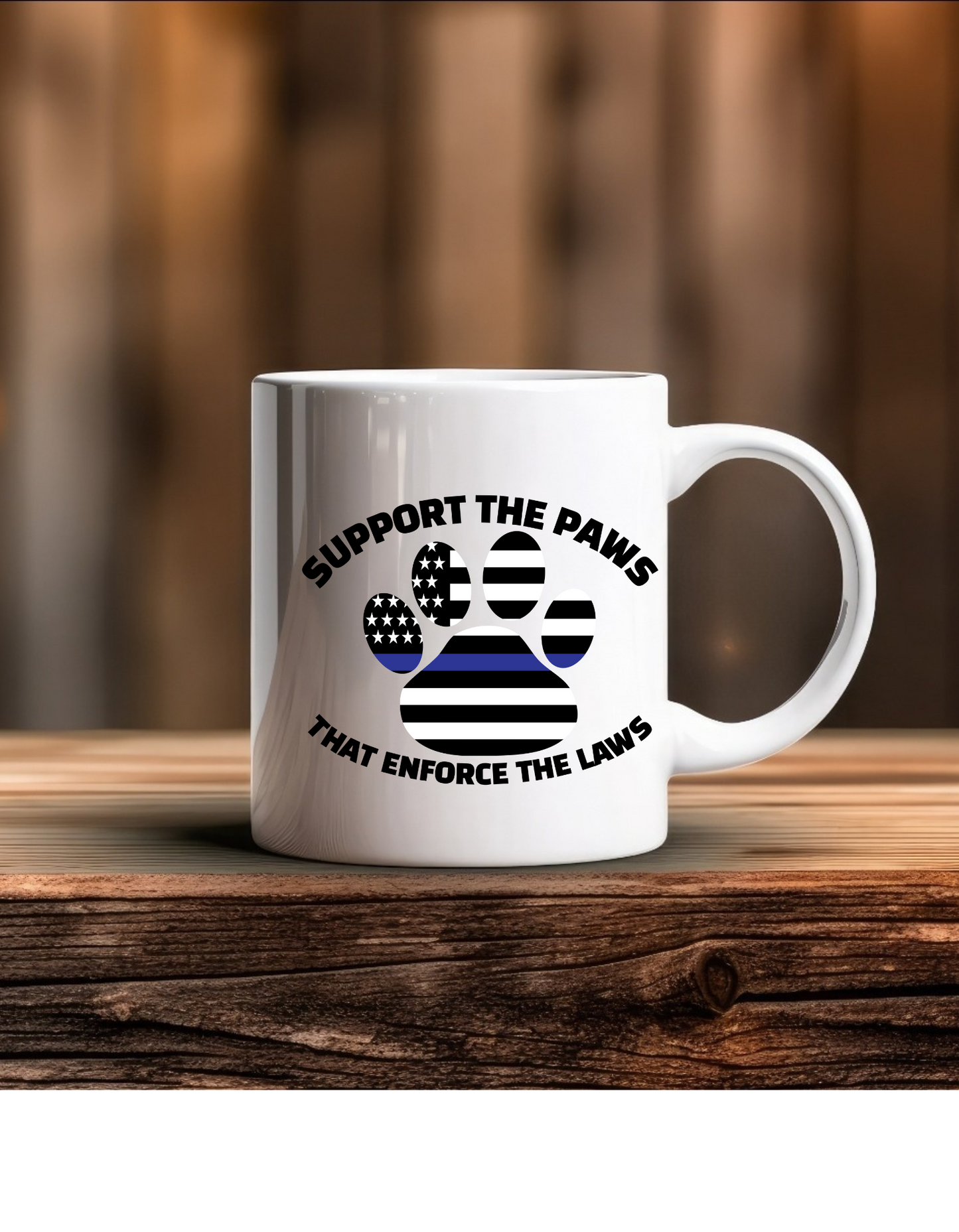 Support the Paws Coffee Mug