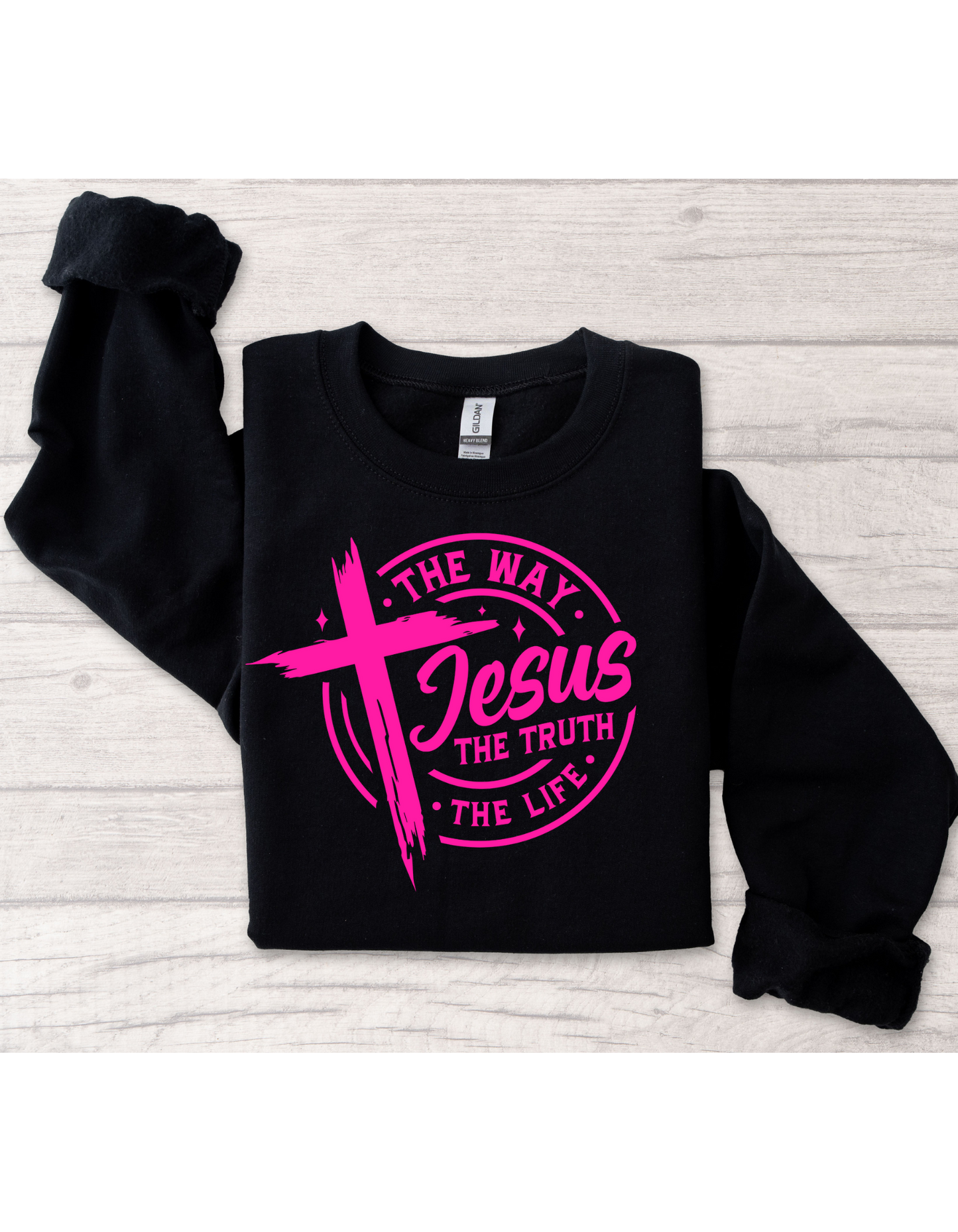 Jesus The Way The Truth The Life Short Sleeve