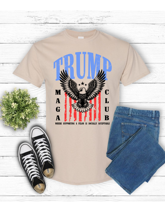 Trump Maga Social Club t shirt