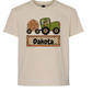 Turkey and Tractor Personalized Short or Long Sleeve T Shirt (toddler/youth)