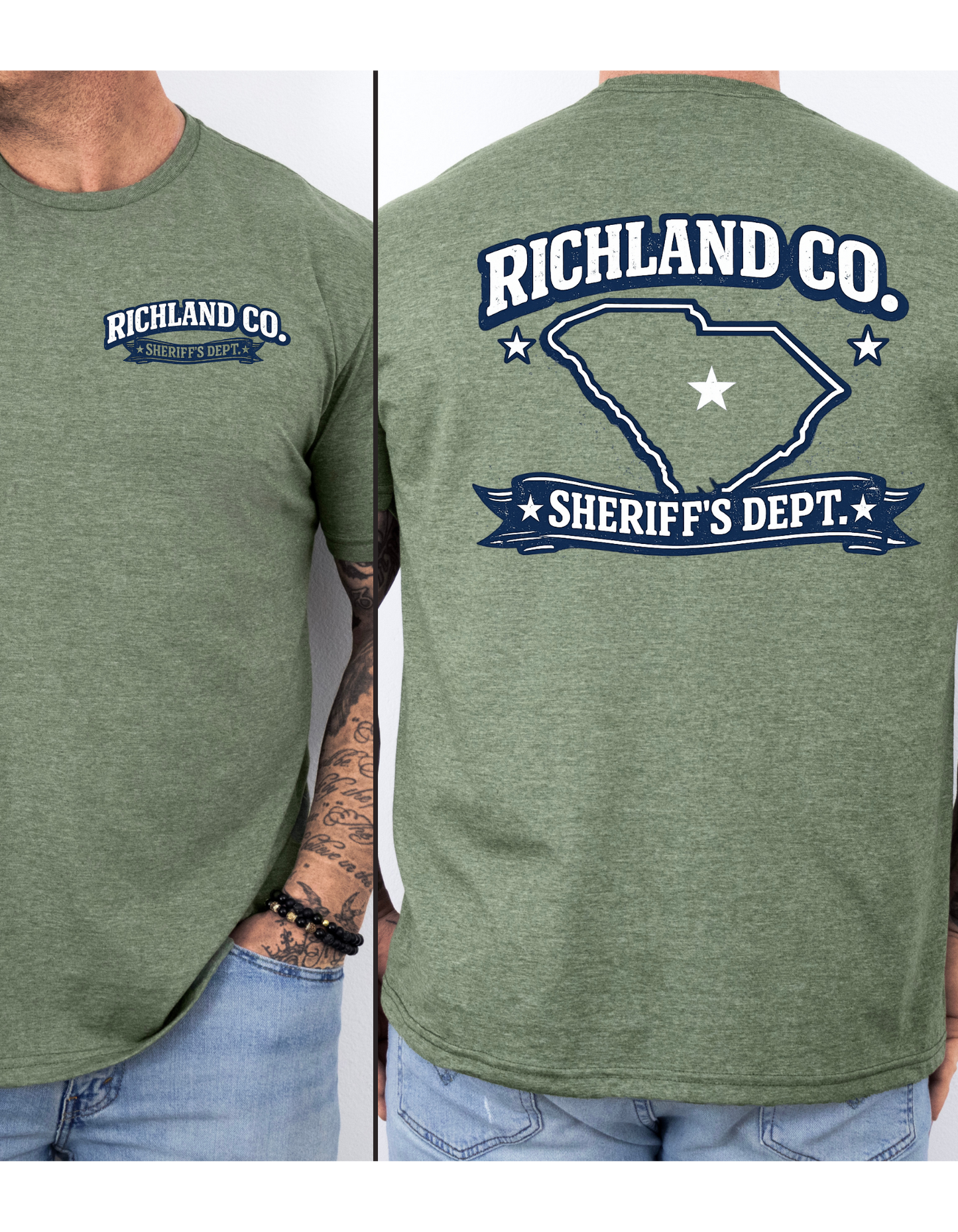 Richland Co. Sheriff's Dept. Short Sleeve Shirt, Sweatshirt, or Hoodie