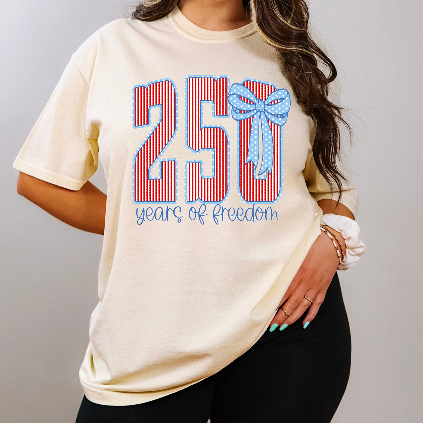 250 Years of Freedom Patriotic T Shirt