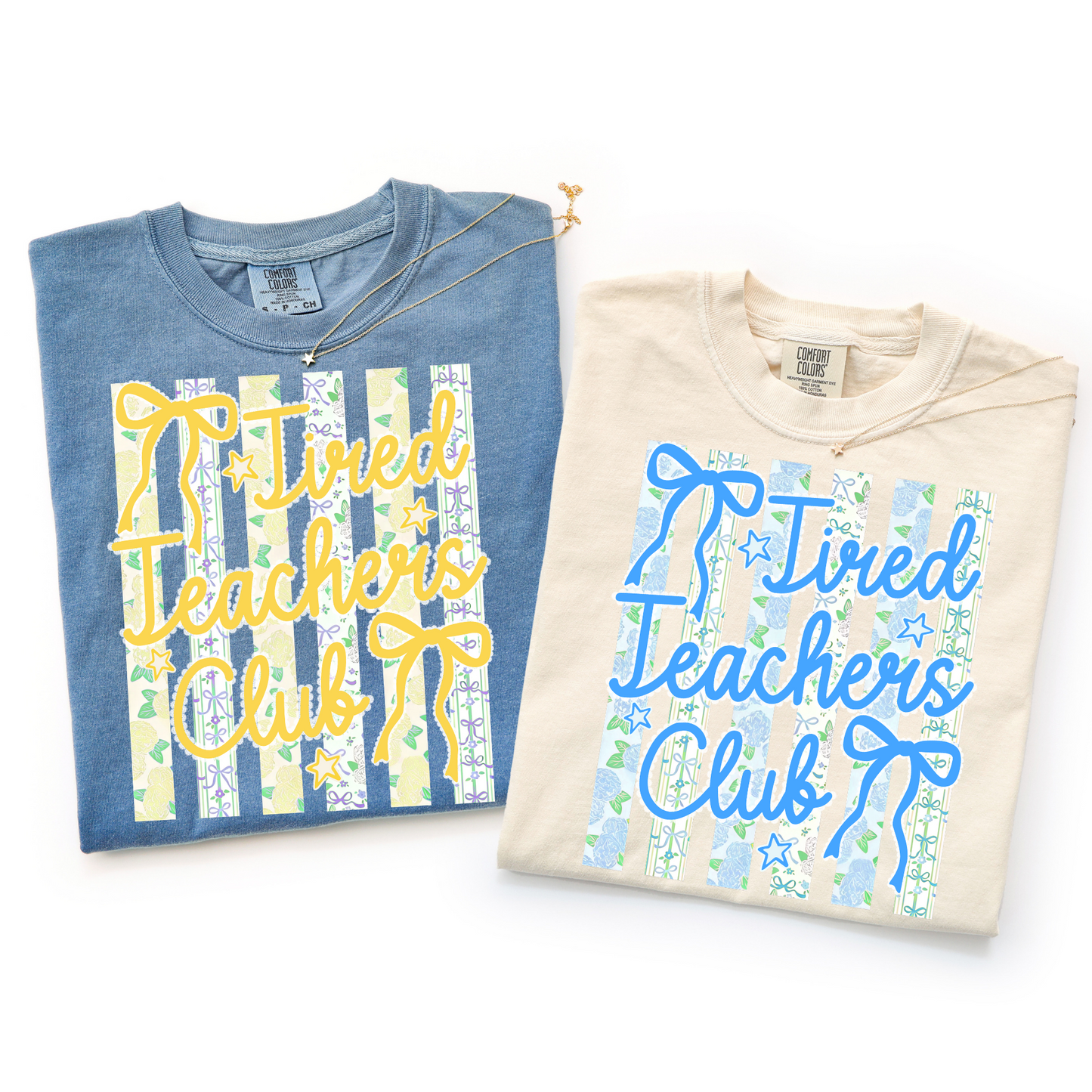 Tired Teachers Club T Shirt
