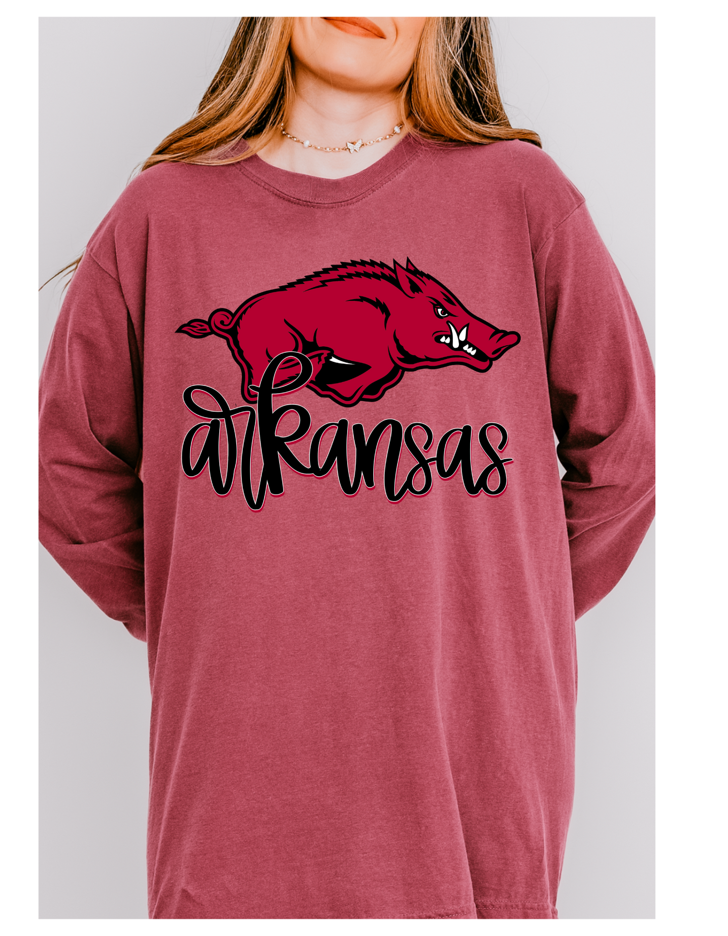 Arkansas Razorbacks Short or Long Sleeve T Shirt