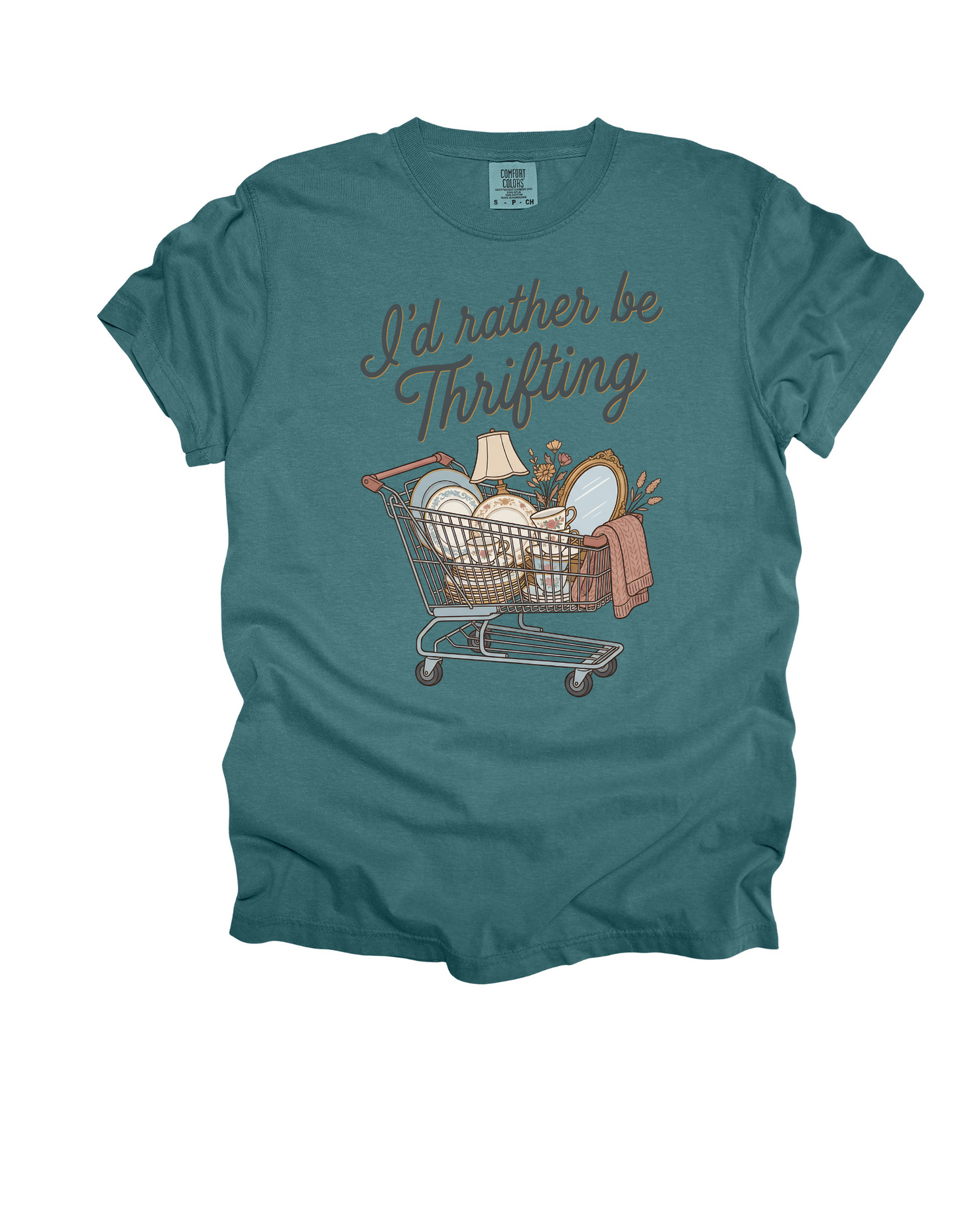 I'd Rather Be Thrifting Short or Long Sleeve Shirt
