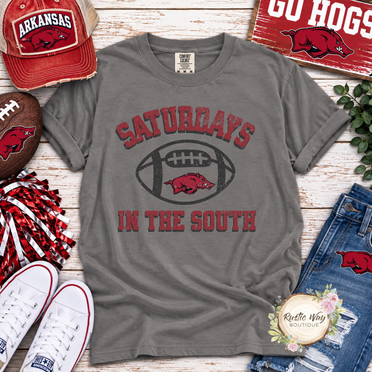 Saturdays in the South Razorback Short/Long Sleeve