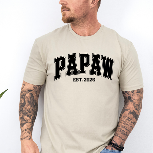 Personalized Dad, Grandpa, Uncle, etc with Year T Shirt