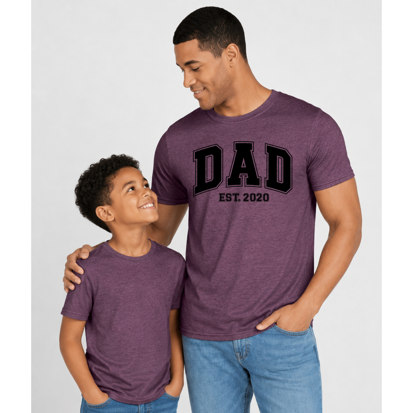 Personalized Dad, Grandpa, Uncle, etc with Year T Shirt