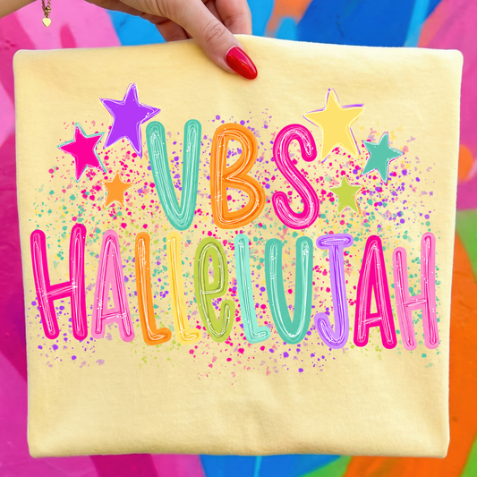 VBS Halleluah T Shirt Youth & Adult Sizes
