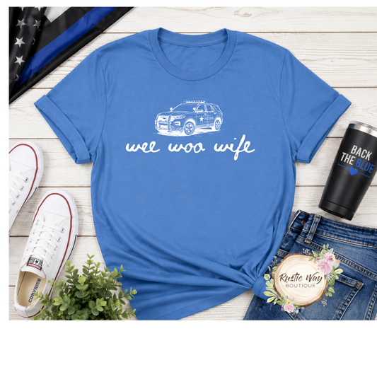 Wee Woo Wife T Shirt