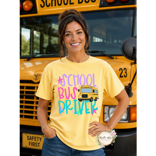 Bus Driver Short/Long Sleeve T Shirt