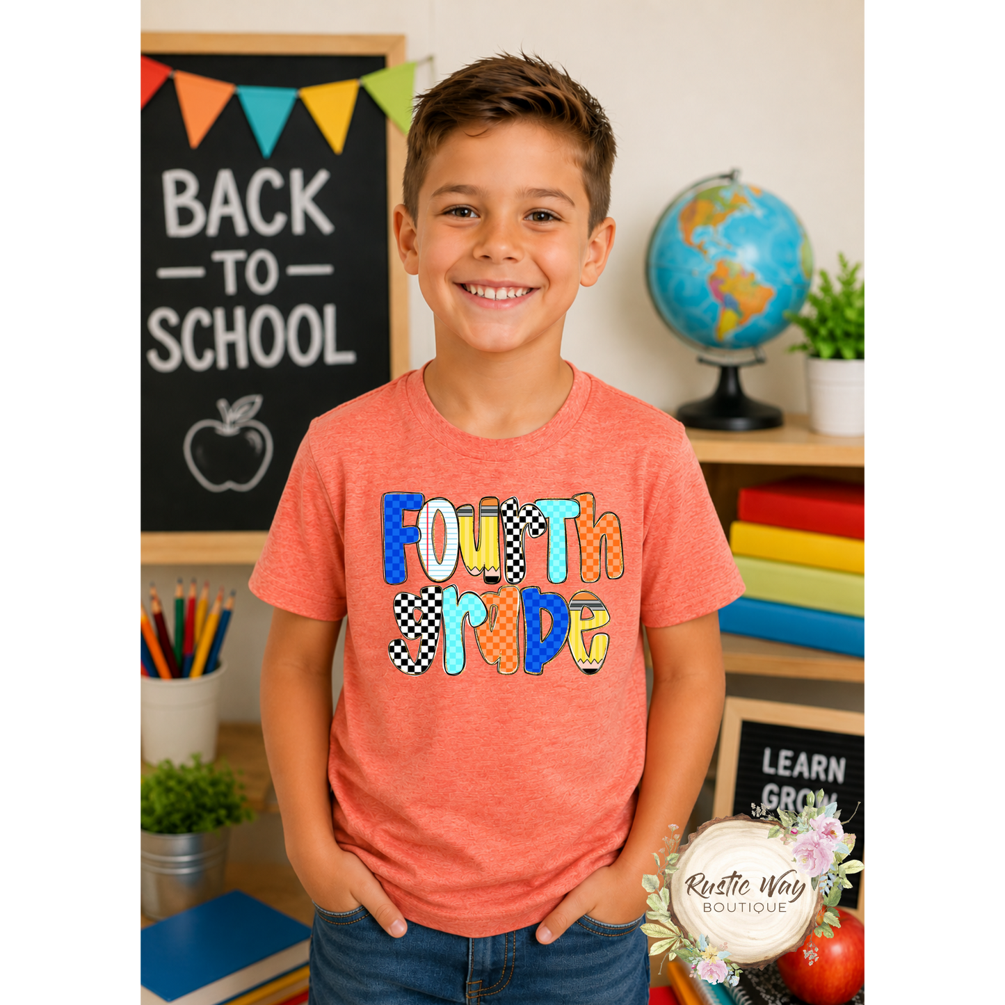 Grade Level Checker T Shirt (Pre K - 4th Grade)