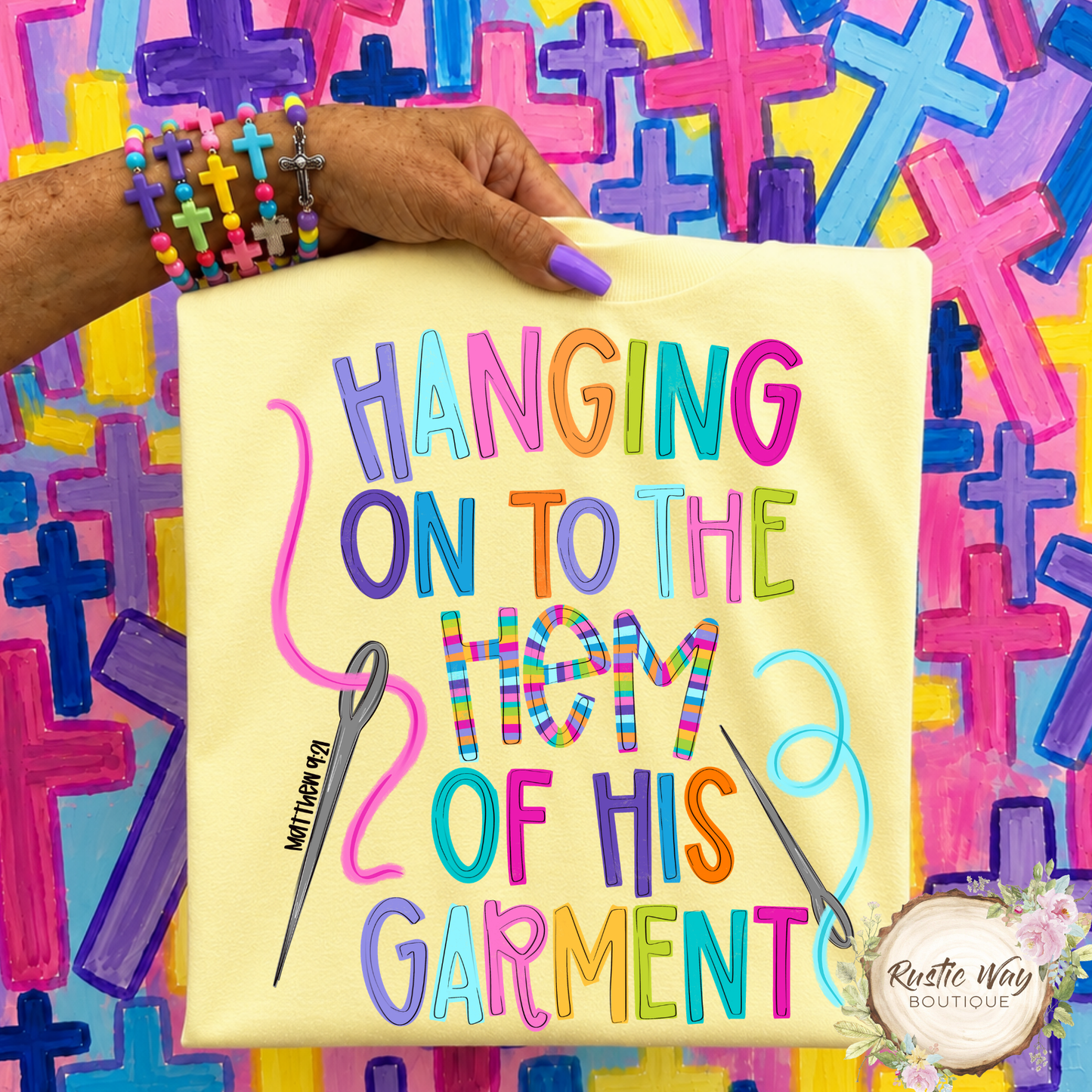 Hanging On To The Hem Of His Garment T Shirt