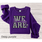 We are Hornets Faux Sequin Sweatshirt