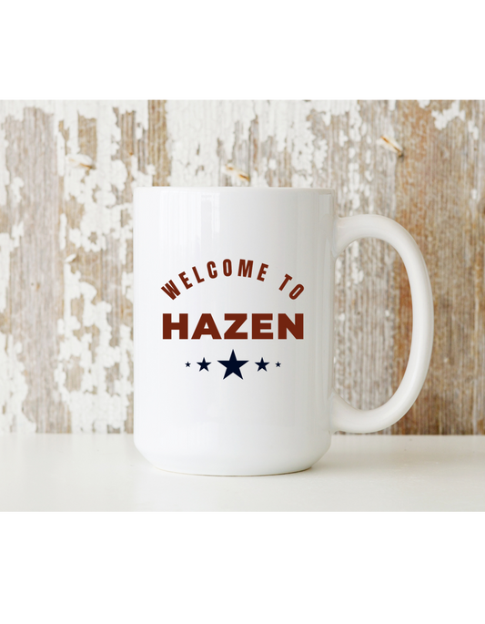 Welcome to Hazen Coffee Mug