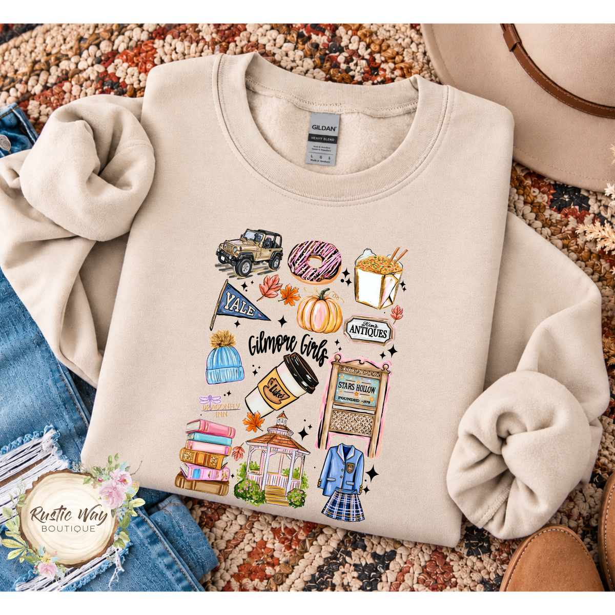 Gilmore Girls Collage Sweatshirt