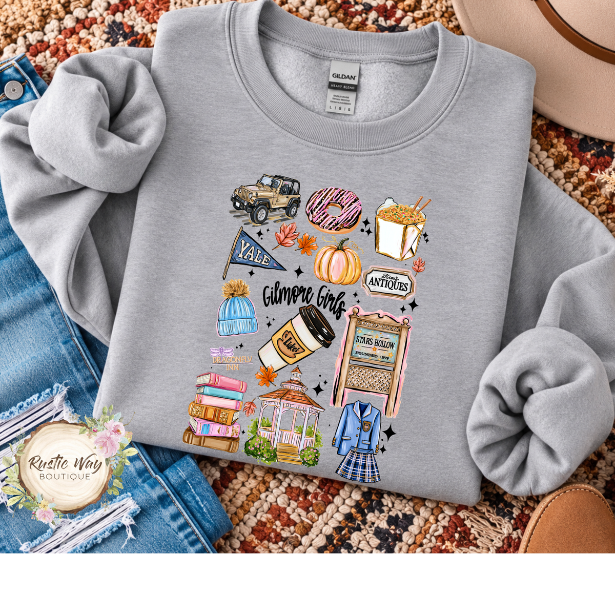 Gilmore Girls Collage Sweatshirt