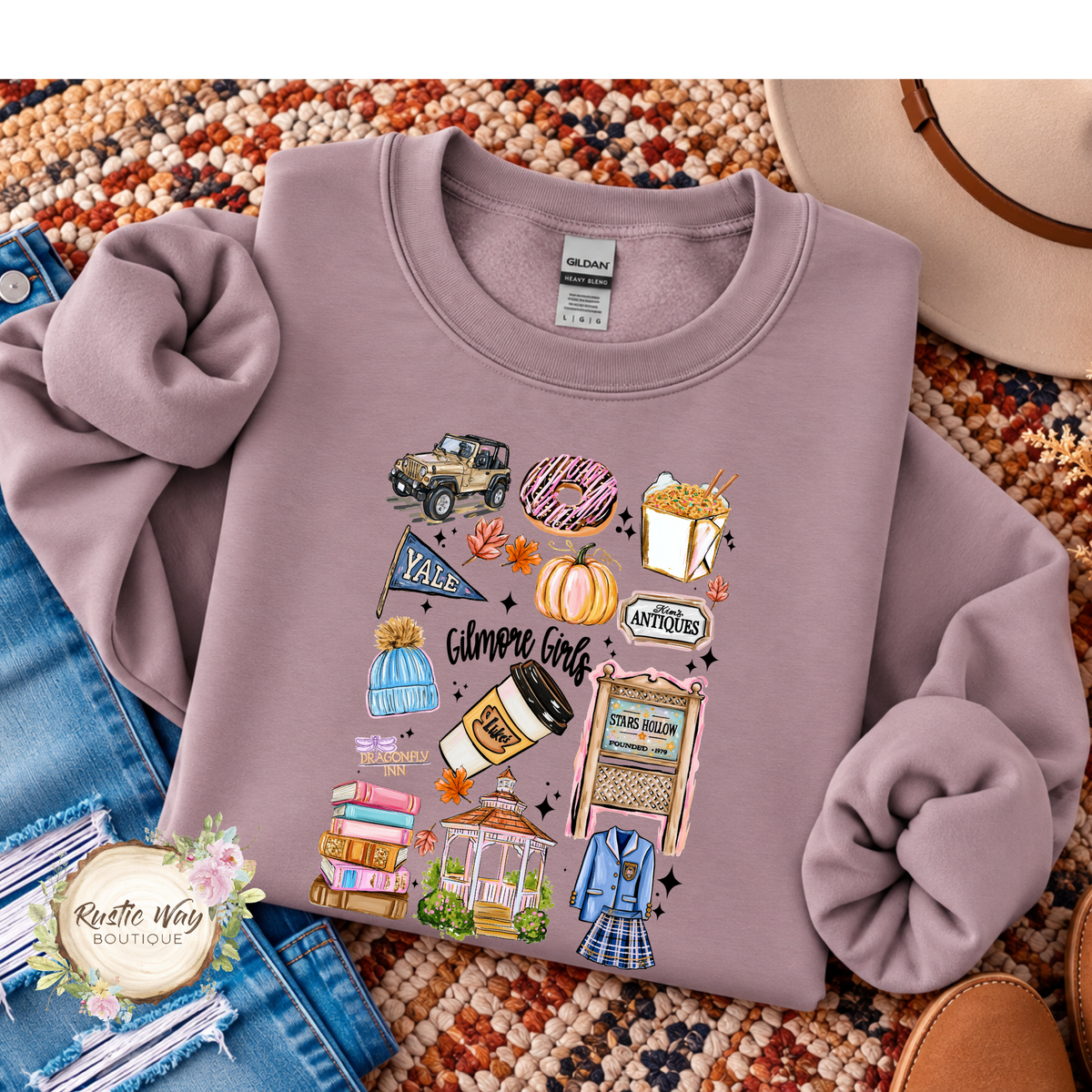 Gilmore Girls Collage Sweatshirt