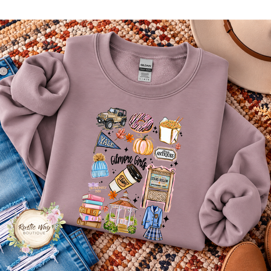 Gilmore Girls Collage Sweatshirt