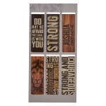 Strong and Courageous Magnetic Set