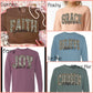 Faith Based Leopard Print Long Sleeve Shirts
